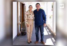 Indira se reúne con Locho Morán