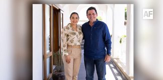 Indira se reúne con Locho Morán