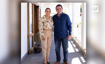 Indira se reúne con Locho Morán