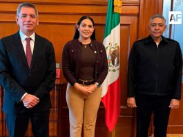 Indira Vizcaíno informa reunión con Marina y Hacienda para reforzar seguridad en Colima