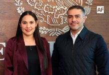 Indira Vizcaíno se reúne con Omar García Harfuch para revisar diversos aspectos de la Estrategia Nacional de Seguridad en Colima