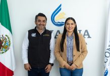 Indira Vizcaíno da seguimiento a proyectos hídricos para Colima ante Conagua