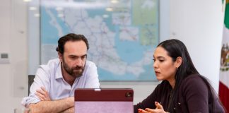 Gobernadora Indira Vizcaíno sigue impulsando acciones para mejorar el transporte público en Colima