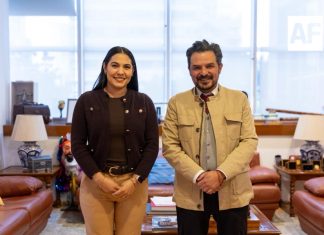 Indira Vizcaíno y Zoé Robledo evalúan avances en infraestructura hospitalaria de Colima