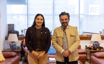 Indira Vizcaíno y Zoé Robledo evalúan avances en infraestructura hospitalaria de Colima