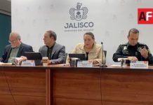 Gabinete de Seguridad de Jalisco reporta detenciones, operativos en zonas limítrofes y más de 800 denuncias por vehículos quemados