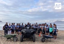 Marina llevó a cabo limpieza de playas en Manzanillo, Colima