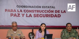 Indira Vizcaíno destaca acciones de prevención de violencia en reunión de seguridad en Colima