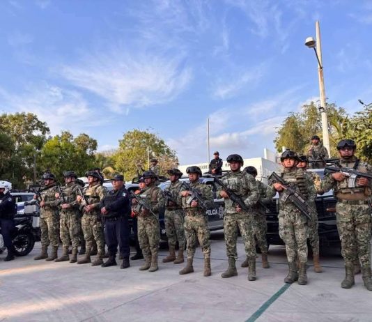 Marina y autoridades de seguridad pública arrancan la “Estrategia Baluarte Manzanillo”