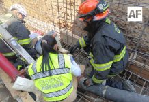 Trabajador resulta lesionado tras falla mecánica de grúa en Colima