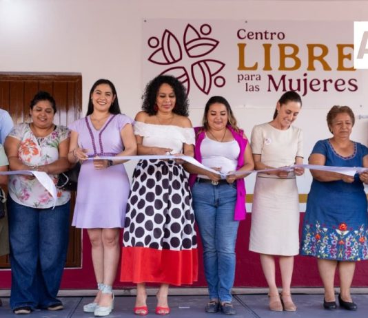 Agradece Indira Vizcaíno respaldo de la Presidenta de México para contar con Centros LIBRE en todos los municipios