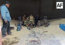 Grave accidente laboral en Amacueca: Rescatan a trabajador atrapado en silo de maíz
