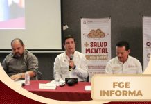 Participa Fiscalía en la Sesión Ordinaria del Consejo Estatal de Salud Mental y Adicciones 2026