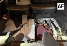 Hallan a migrante oculto en tanque de gasolina en cruce de San Ysidro; resultó con quemaduras