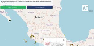 Sábado 28 de marzo de intensa actividad sísmica: SSN registra 141 temblores en México, los dos de mayor magnitud fueron de 5.2