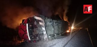 Descarrila tren en Cuyutlán con 22 vagones; se reportan tres personas lesionadas