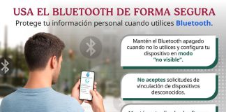 SSPC alerta sobre riesgos del Bluetooth y emite recomendaciones para su uso seguro