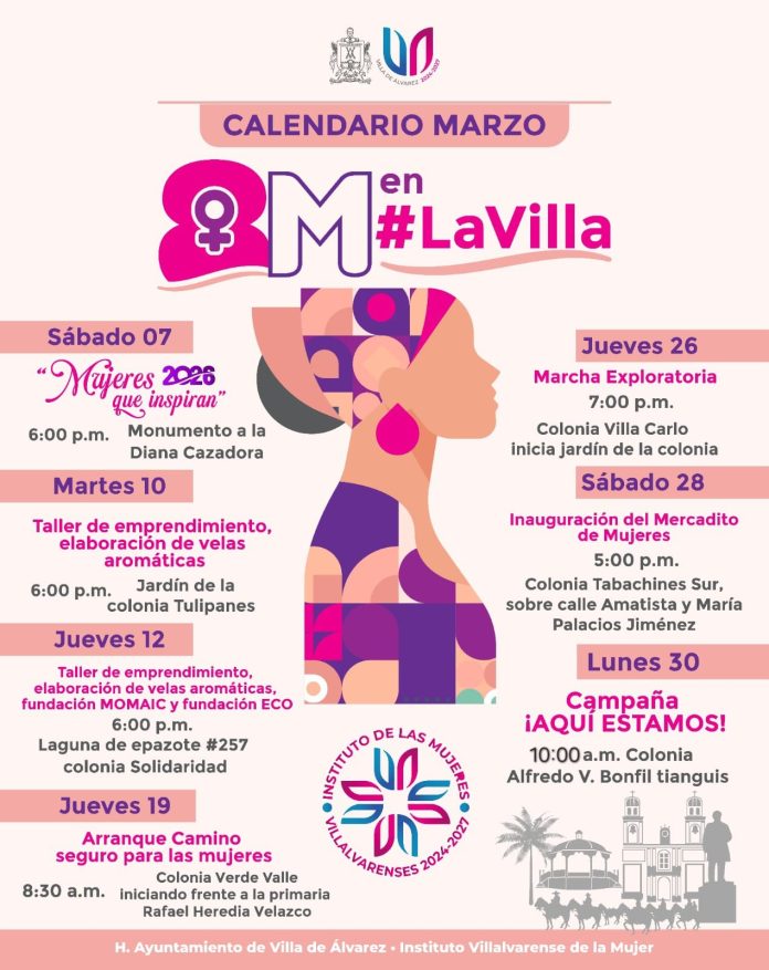 villa de alvarez 8M mujer