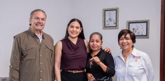 Indira Vizcaíno y titulares de Sedatu e Infonavit entregan primeras 116 Viviendas para el Bienestar en Colima