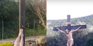Indignación por imagen de soldado israelí destruyendo estatua de Jesucristo en Líbano