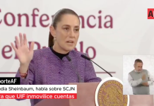 Sheinbaum defiende facultad de la UIF para inmovilizar cuentas sin orden judicial; “ningún empresario debe temer”: dice