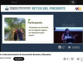 Estudiante de la UdeC presenta proyecto de senderismo ambiental en foro internacional de Córdoba, España