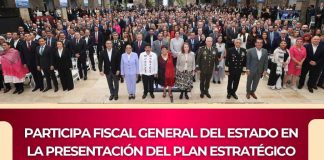 Participa Fiscal General del Estado en la Presentación del Plan Estratégico de Procuración de Justicia 2026–2029