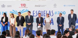 Pablo Lemus celebra instalación de 200 ‘Escuelas con Agua’ a nivel nacional impulsado por Fundación Coca-Cola México