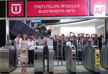 Claudia Sheinbaum, inauguró el Tren Felipe Ángeles, Buenavista-AIFA