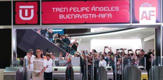 Claudia Sheinbaum, inauguró el Tren Felipe Ángeles, Buenavista-AIFA