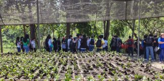 Reciben estudiantes de la UdeC prácticas ambientales en Rancho El Peregrino