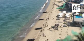 Todo un éxito Ejercicio de Adiestramiento de Nivel Cinco en Playa Las Brisas, Manzanillo