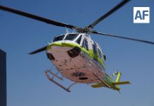 Paciente geriátrico es trasladado en helicóptero a Guadalajara