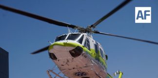 Paciente geriátrico es trasladado en helicóptero a Guadalajara