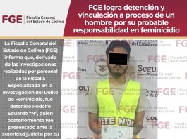 Detienen y vinculan a proceso a presunto feminicida de estudiante de medicina en Colima