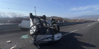 UEPC Colima y CRUM brindan atención a cuatro mujeres, tras volcadura en autopista Colima–Manzanillo