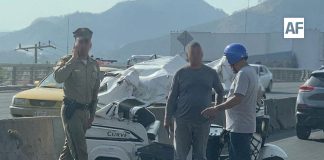 Un lesionado tras accidente de mototaxi en el Distribuidor Vial Fondeport, Manzanillo