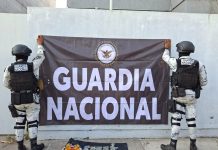 Aseguramiento de presuntos narcóticos en el municipio de Tecomán, Colima