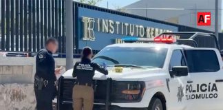 Atacan a balazos a padre de familia afuera de colegio en Tlajomulco; sale ileso por blindaje