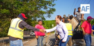 Aplica VdeA esta semana 60 toneladas de asfalto en avenidas principales