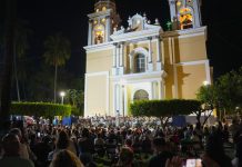 Disfrutaron cientos de villalvarenses la Banda Sinfónica de la Semar