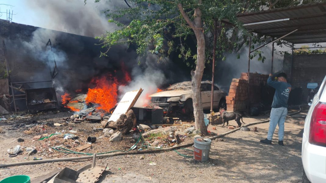 bomberos incendio taller soldadura 02
