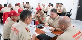 Capacita Protección Civil y Bomberos Guadalajara a mando medios en la atención de emergencias