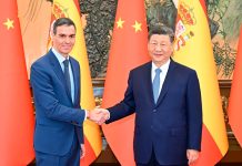 Xi Jinping alerta sobre desorden global en reunión con el presidente del Gobierno de España, Pedro Sánchez