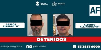 Detienen a dos por fraude con huellas dactilares falsas en Zapopan