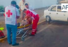 Automovilista grave tras fuerte choque en Tecomán