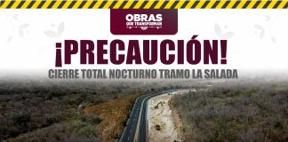 Seidum Colima alerta por cierre total nocturno de autopista Colima-Manzanillo por trabajos en La Salada, este viernes