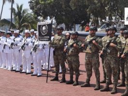 Conmemoran en Manzanillo el CXII aniversario de la Gesta Heroica de Veracruz