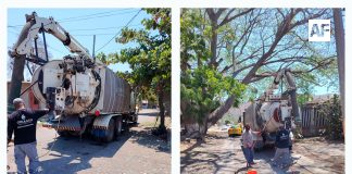 Conagua realiza trabajos preventivos de limpieza y desazolve en Tecomán