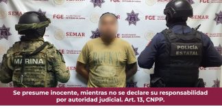 SSPC y Marina detienen a generador de violencia en Manzanillo; contaba con orden de aprehensión